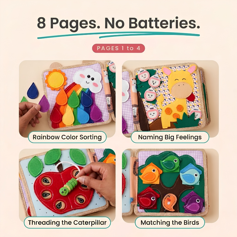 Toddla™ Giraffe Busy Book