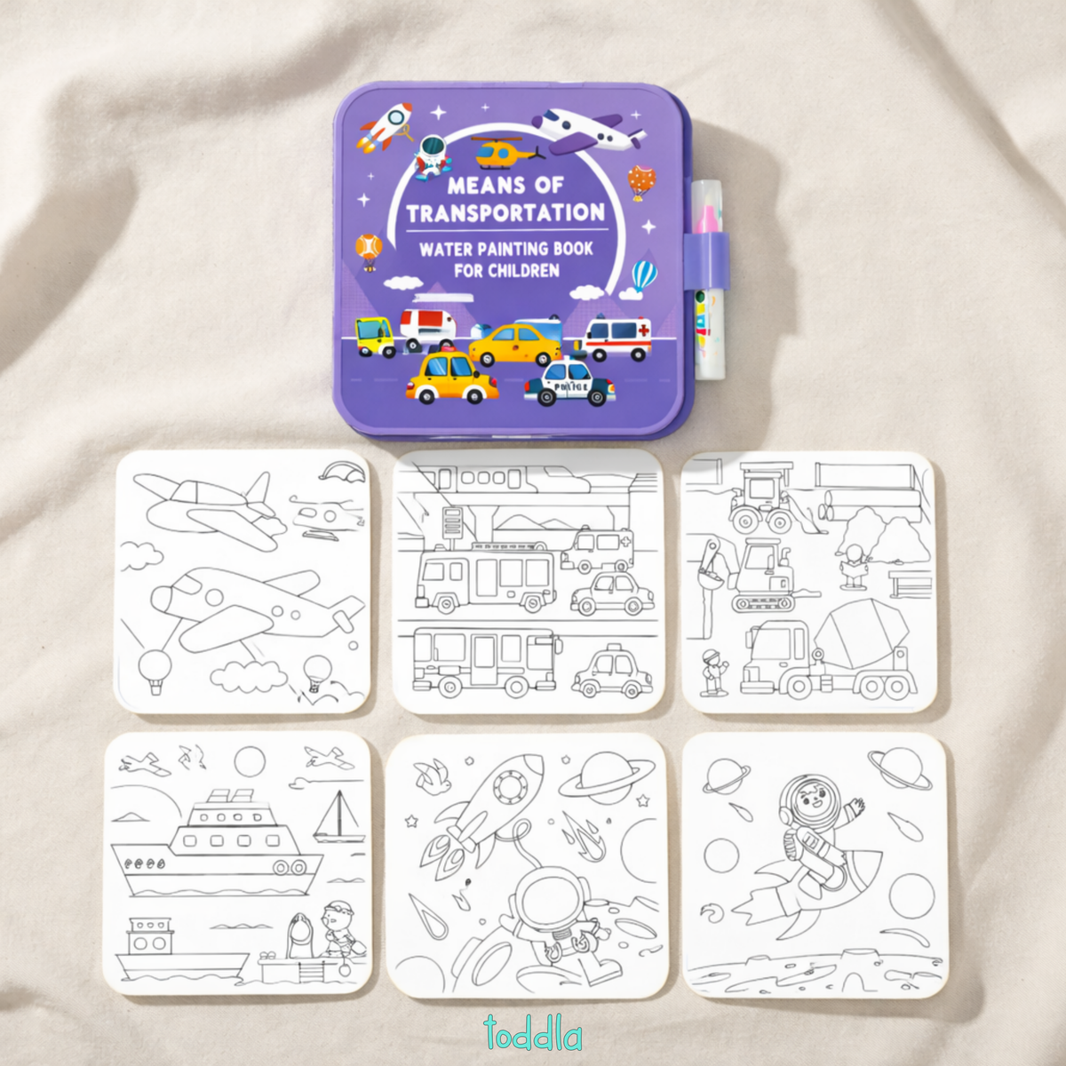 Toddla™ Magic Water Coloring Book