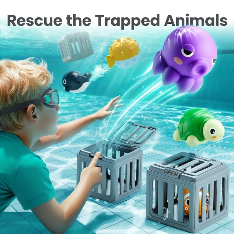 Toddla™ Pool Diving Bath Toy Sets