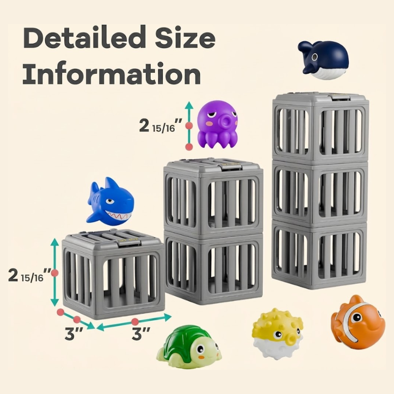 Toddla™ Pool Diving Bath Toy Sets