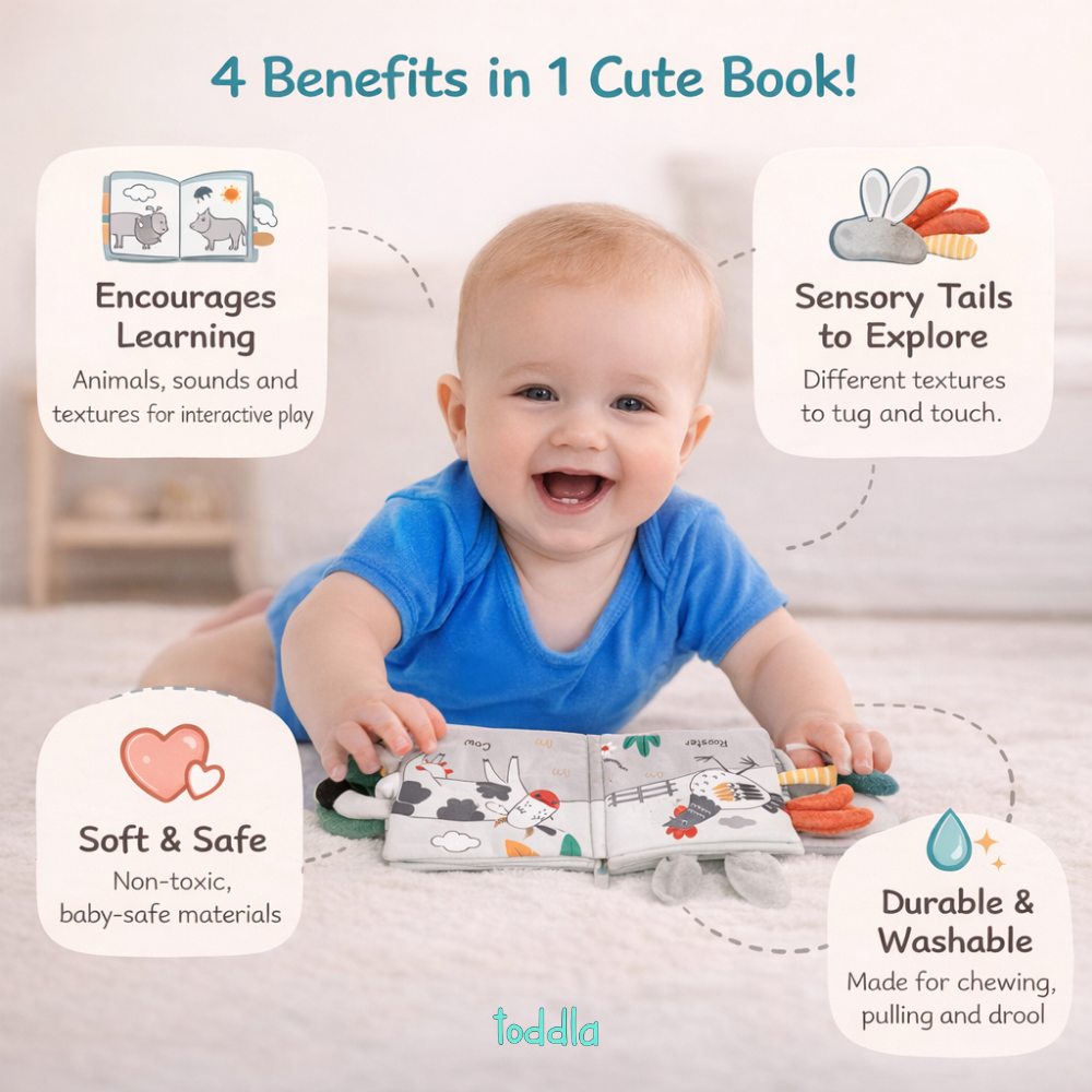 Toddla™ Sensory Baby Books
