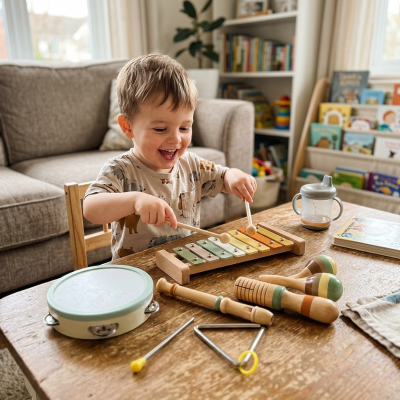 Toddla™ 6-in-1 Montessori Music Set