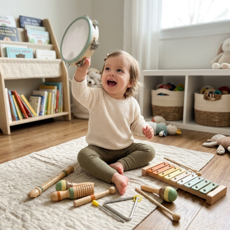 Toddla™ 6-in-1 Montessori Music Set
